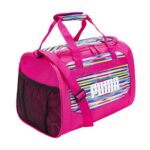 PUMA unisex child Evercat Transformation Jr duffel bags, Pink/Multi, One Size US