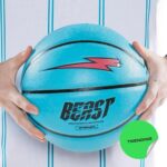 MrBeast Active Basketball Blue, Premium Composite Men and Women’s Basketball, Indoor and Outdoor Basketball 29.5 in