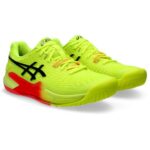 ASICS Men’s Gel-Resolution 9 Tennis Shoes, 10, Safety Yellow/Black
