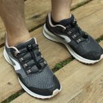 RJ-Sport Tieless Elastic Shoe Laces – Heavy Duty No Tie Shoelaces for Kids and Adult with Strong Lock and Speed Shoestrings (Black)