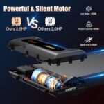 AXEFIT Walking Pad Treadmill, Under Desk Treadmill, Treadmill for Home Office, Quiet Treadmill 2 in 1 for Walking and Jogging, 2.5HP Portable Walking Treadmill with Remote Control, LED Display