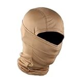Sirius Survival Balaclava Tactical Face Mask Great for Skiing, Paintball, Air Soft, Running – Multiple Color Options (Tan)