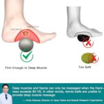 Massage Ball, Lacrosse Ball Massage Ball Therapy for Myofascial Release, Plantar Fascia Ball, Foot Stretch Ball, Therapeutic Balls for Physical Therapy, Ball for Plantar Fasciitis Relief, Hard Ball