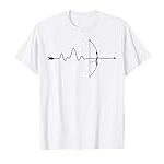 Archer Heartbeat Archery Bow Arrow Bowhunting Hunting Gifts T-Shirt