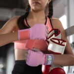 POZTEV Boxing Hand Wraps for Men & Women – Boxing Quick Wraps Inner Gloves Kickboxing Handwraps for Boxing Gloves Gear KnuckleSupport Elastic Wrist Straps for Training MMA Shadowboxing (Pink S/M)