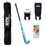 STX Field Hockey Start Pack – Junior with 30″ Stick, Shin Guards, Bag & Balls, Black/Teal
