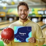 HAPPYPOP Gifts for Bowlers Men, Bowling Novelty Gifts, Funny Bowling Gifts for Men, Mens Bowling Socks Funny Stocking Stuffers