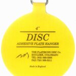 Invisible English Disc Adhesive Large Plate Hanger Set (4-4 Inch Hangers)