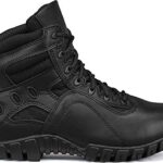 Belleville Khyber TR966 Lightweight Tactical Boot – Rubber Outsole Grip – Support in Duty Boots – Hot Weather Mesh Upper – Shock Absorbent Midsole – Law Enforcement Ready – Black – 15