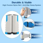 Generic Retractable Table Tennis Net – Portable & Adjustable Ping Pong Net for Indoor/Outdoor Play, Fits Tables Up to 72″ Wide, Easy Setup, Durable Mesh Material – Orange