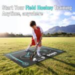 peneyon (59 * 35.4IN) Hockey Training Mat | Indoor/Outdoor Field Hockey Equipment for All Ages,Anti-Slip and Quiet Surface,The for Hockey Training Enthusiasts