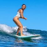 WAVESTORM Classic Soft Top Foam 8ft Surfboard Surfboard for Beginners and All Surfing Levels Complete Board Set Including Accessories Leash and Fins,Burst,8 Feet x 22.5 Inch x 3.25 Inch