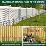 42.5ft(L) x 13in(H) Animal Barrier Fence, 30 Panels No Dig Garden Fence for Dog Rabbit, Rustproof Anti Digging Barrier, Garden Edging Border Ground Defense for Outdoor, Yard, Patio