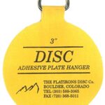 Flatirons Disc Adhesive Plate Hanger Set (2-3 Inch and 2-4 Inch Hangers)