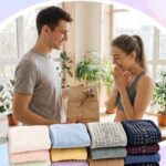 Shinymoon 16 Pairs Pilates Socks Bulk with Grips Women Non Slip Grippy Yoga Socks for Pilates Barre Barefoot Workout Hospital Ballet Dance Home Athletic Training, Multicolor