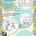 Horses Being Silly Coloring Book (Equestrian Coloring Books by Ellen Sallas)