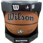 WILSON 2026 Los Angeles NBA All-Star Game Authentic Genuine Leather On Court Indoor Game Basketball