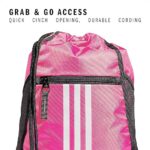 adidas Alliance Sackpack – Drawstring Backpack for Sports, Small Gym Bag