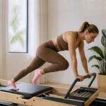 kepiibi 5 Pairs Pilates Socks with Grips for Women Non Slip Grip Yoga Crew Socks for Barre Hospital Barefoot Workout Dance Ballet