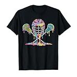 Lacrosse Drip Ice Cream Lax Helmet Sticks Sport Player T-Shirt