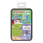 Monopoly Deal FIFA World Cup 2026 Edition Game – Officially Licensed FIFA World Cup Soccer Card Game for Kids – Ages 8+ – 2 to 5 Players – 15 Mins.