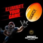 FlashCatch Light Up Football – Glow in the Dark Ball – NO 6 – Boys Gifts – Outdoor Sports, Birthday Gifts for Boys 8-15+ Year Old – Kids Teenage Youth Gift Ideas – Boy Toys Ages 8 9 10 11 12 13 14 15