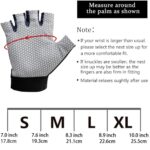 Drasry UV Fishing Gloves Fingerless Sun Protection Men Women UPF50+SPF for Fishing Kayaking Paddling Hiking Sailing Rowing Driving Canoeing Glove (Black, L)