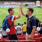 MESUCA Official FIFA World Cup 2026 Soccer Ball Plush Bag Charm with Clip – 4.33″ Football Keychain for Backpack, Keys & Luggage – 26 Merchandise Perfect Soccer Gift & Fan Accessory