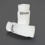 Tandem Sport Volleyball Elbow Pads – Volleyball Pads for Floor Burns and Bruises – Non-Bulky White Volleyball Elbow Pads