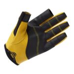 Gill Long Finger Pro Sailing Gloves – Sailing, Paddle & Board Sports, Kayaking or Windsurfing (Black, XXL)