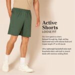 Amazon Essentials Men’s Athletic Basketball Gym,Performance Tech Loose-Fit Training Shorts, Pack of 2, Black, X-Large