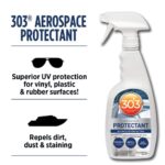 303 Products Marine Aerospace Protectant Spray, UV Protection for Boat Vinyl & Surfaces – Repels Dust, Dirt & Staining, Matte Finish, Restores Like-New Appearance, 32 oz