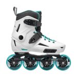 Rollerblade Lightning Women’s Urban Inline Skate, White and Aqua