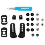 Bauer Universal Hockey Helmet Repair Kit – Includes Travel Case, Screwdriver and 22 pcs