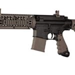 Tippmann TMC MAGFED Paintball Marker, Black/Tan