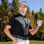 BOOJO 5 Pack Polo Shirts for Men – Quick Dry Moisture Wicking Performance Short Sleeve Mens Golf Shirts for Work Athletic