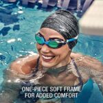 Speedo Unisex-Adult Swim Goggles Hydrosity, White Cloud